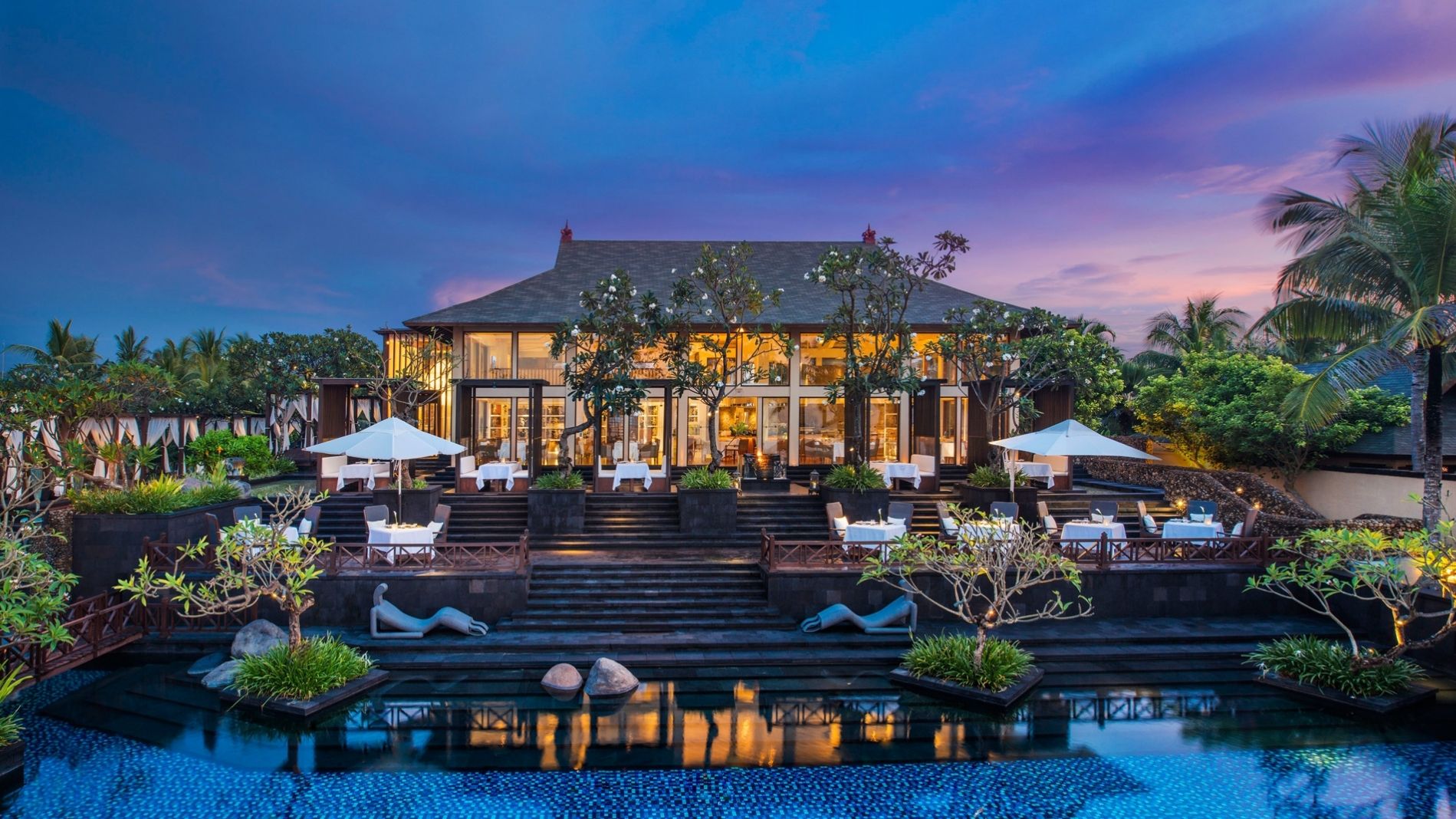 Exterior of Kayuputi Restaurant